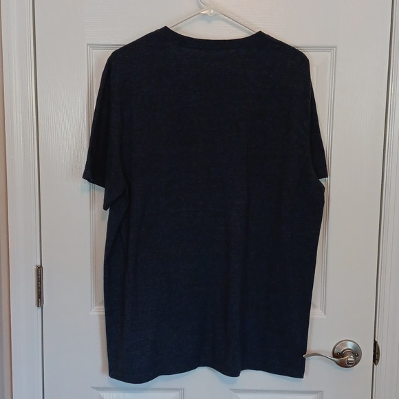 Old Navy Men's XL Bud Light Lager Beer Anheuser-Bush Blue Tee Shirt Short Sleeve - Picture 5 of 8